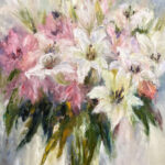 Lilies In Vase