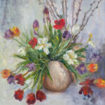 Tulips In Vase